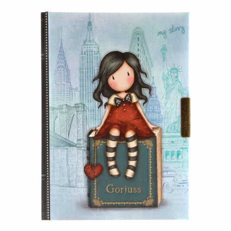 Gorjuss My Story Lockable Notebook (577GJ11) Gorjuss My Story Lockable Notebook (577GJ11)