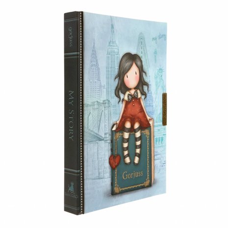 Gorjuss My Story Lockable Notebook (577GJ11) Gorjuss My Story Lockable Notebook (577GJ11)