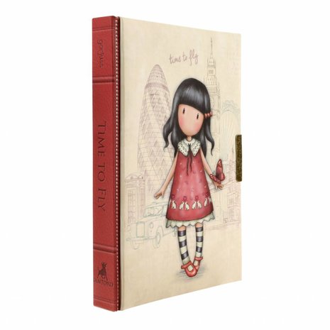 Gorjuss Time To Fly Lockable Notebook (577GJ12)
