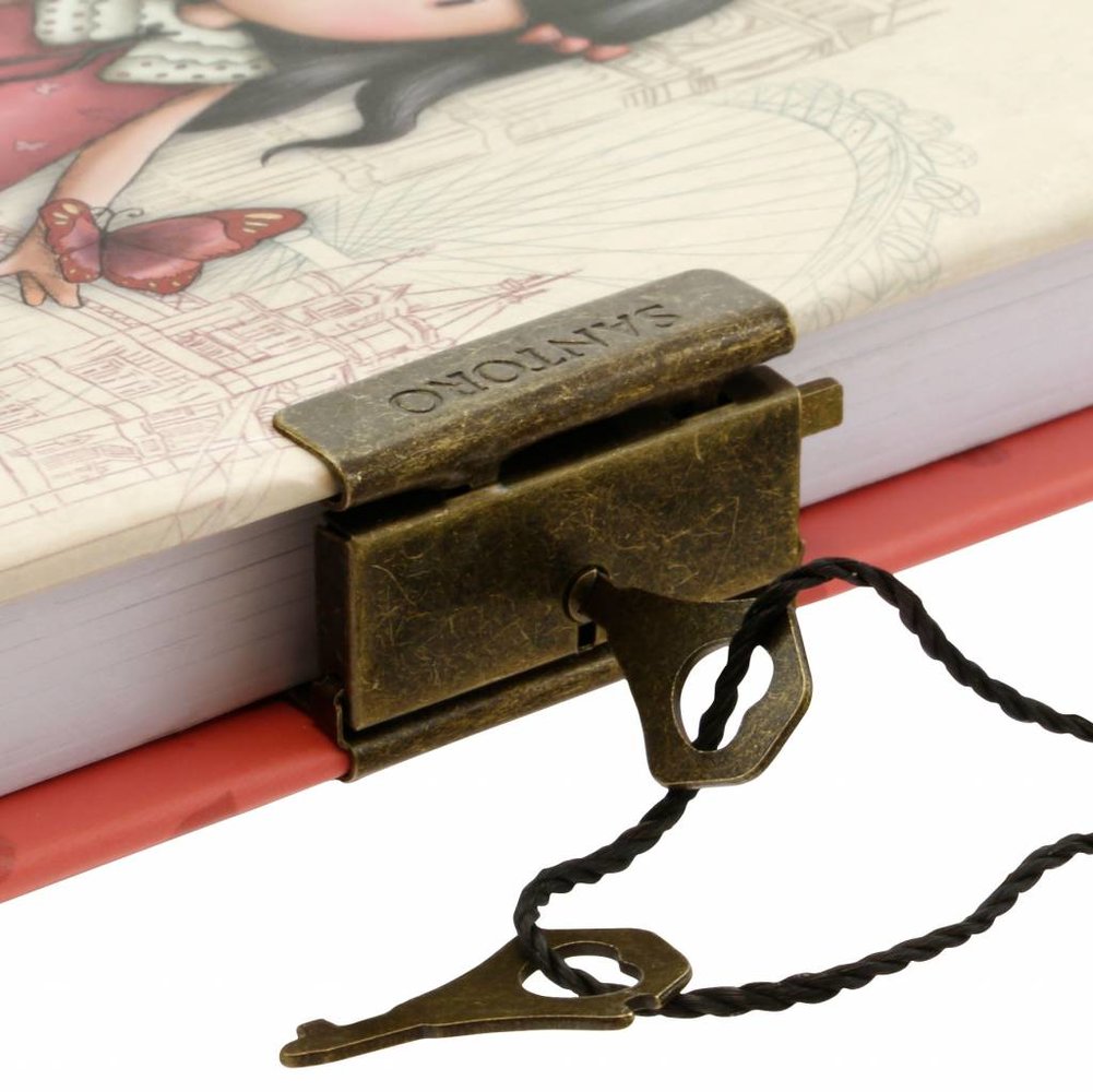 Gorjuss Time To Fly Lockable Notebook (577GJ12)