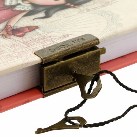 Gorjuss Time To Fly Lockable Notebook (577GJ12)