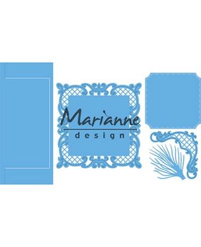 Marianne Design Creatable Anja's Vertical Folding Die Square (LR0571)
