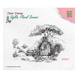 Nellie Snellen Scene With Old House Clear Stamp (IFS012)