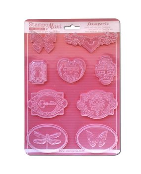 Stamperia Soft Maxi Mould Locks & Keys (K3PTA444) Stamperia Soft Maxi Mould Locks & Keys (K3PTA444)