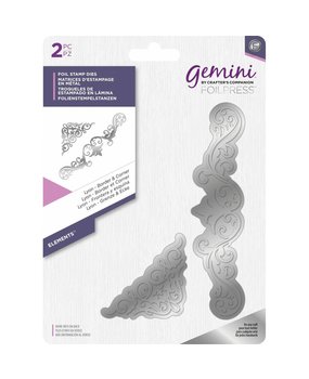 Gemini Foil Stamp Die Lyon Border & Corner (GEM-FS-ELE-LYOBC)