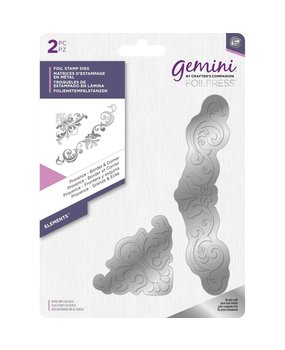 Gemini Foil Stamp Die Provence Border & Corner (GEM-FS-ELE-PROBC) Gemini Foil Stamp Die Provence Border & Corner (GEM-FS-ELE-PROBC)