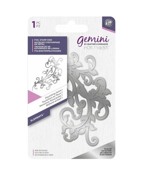 Gemini Foil Stamp Die Flourishing Swirls 1 (GEM-FS-ELE-FLOSW1) Gemini Foil Stamp Die Flourishing Swirls 1 (GEM-FS-ELE-FLOSW1)