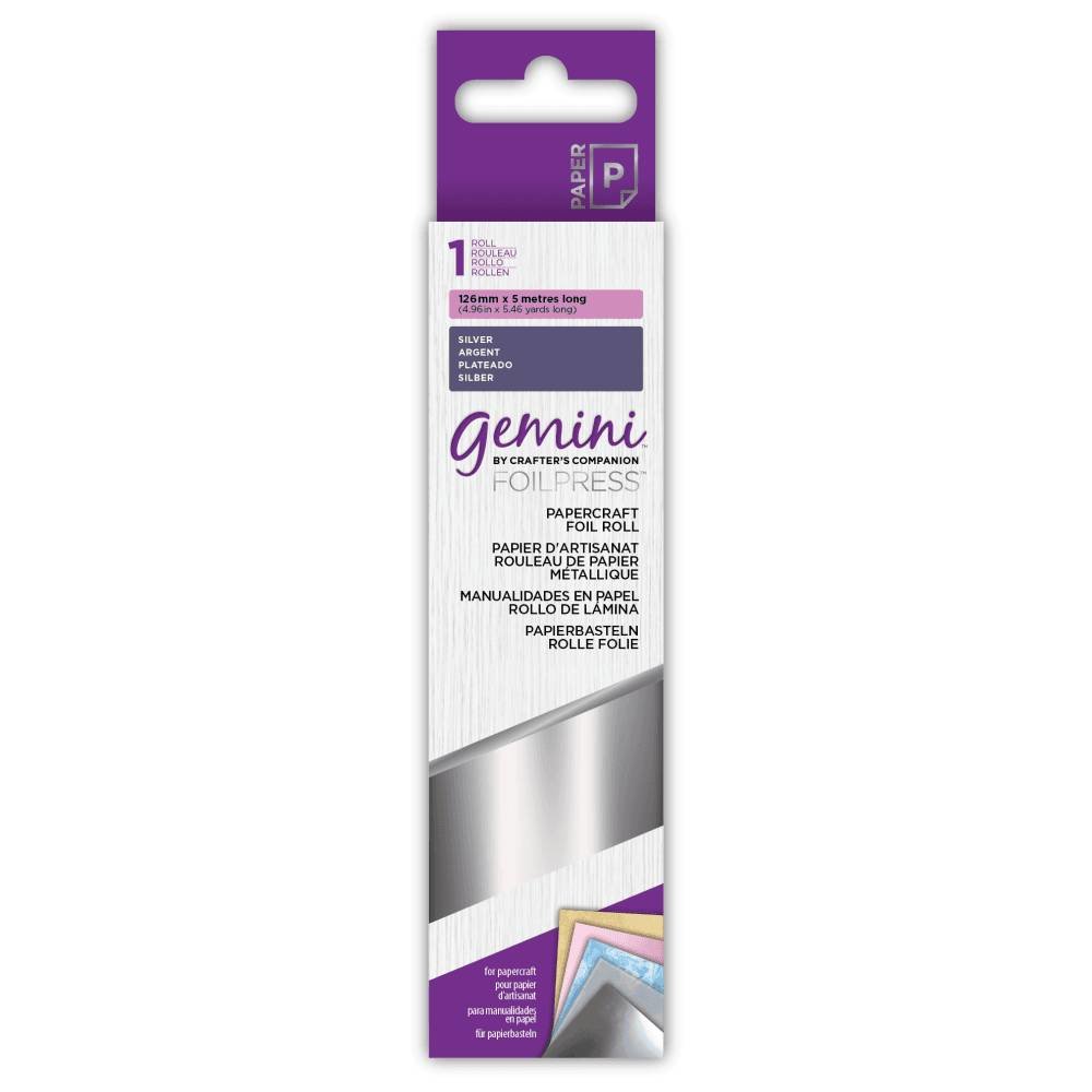 Gemini Papercraft Foil Silver (GEM-FOIL-PC-SILV) Gemini Papercraft Foil Silver (GEM-FOIL-PC-SILV)