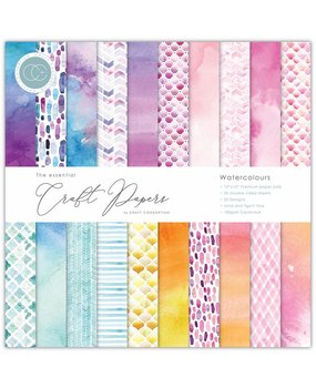 Craft Consortium Watercolours 12x12 Inch Paper Pad (CCEPAD003) Craft Consortium Watercolours 12x12 Inch Paper Pad (CCEPAD003)