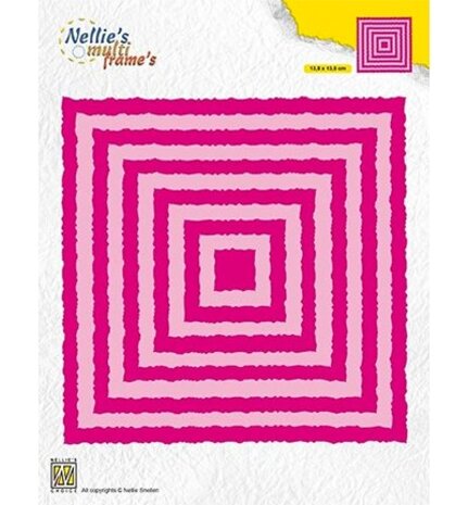 Nellie Snellen Multi Frame Photo Frames Squares (MFD124) Nellie Snellen Multi Frame Photo Frames Squares (MFD124)