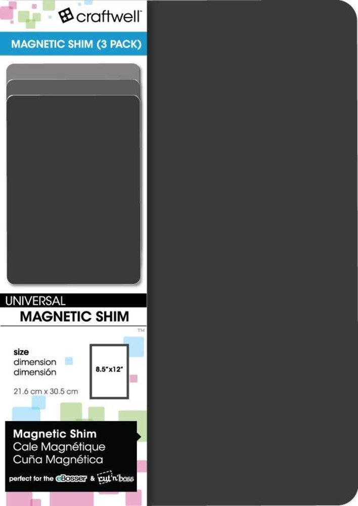 Craftwell Universal Magnetic Shim 3 Pack (EB-MAG-3PK) Craftwell Universal Magnetic Shim 3 Pack (EB-MAG-3PK)
