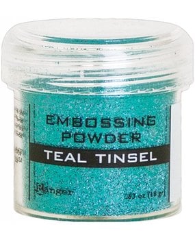 Ranger Embossing Powder Teal Tinsel (EPJ64589) Ranger Embossing Powder Teal Tinsel (EPJ64589)