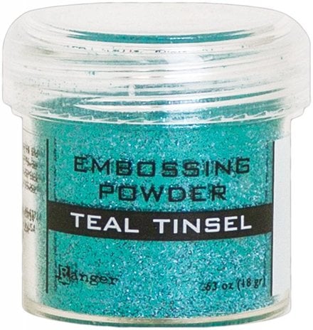 Ranger Embossing Powder Teal Tinsel (EPJ64589) Ranger Embossing Powder Teal Tinsel (EPJ64589)