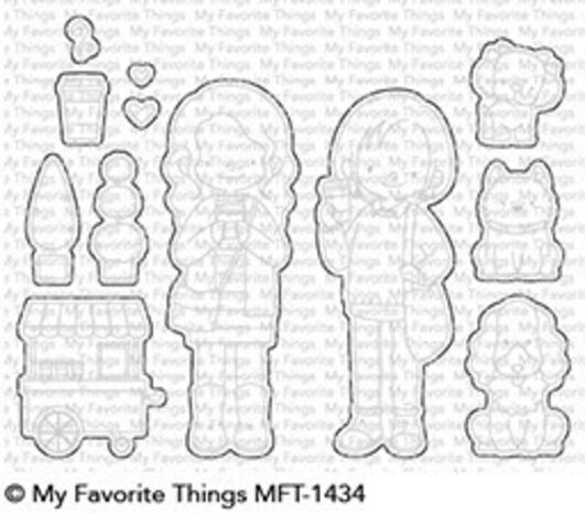 My Favorite Things Die-Namics Friends at First Sip (MFT-1434)