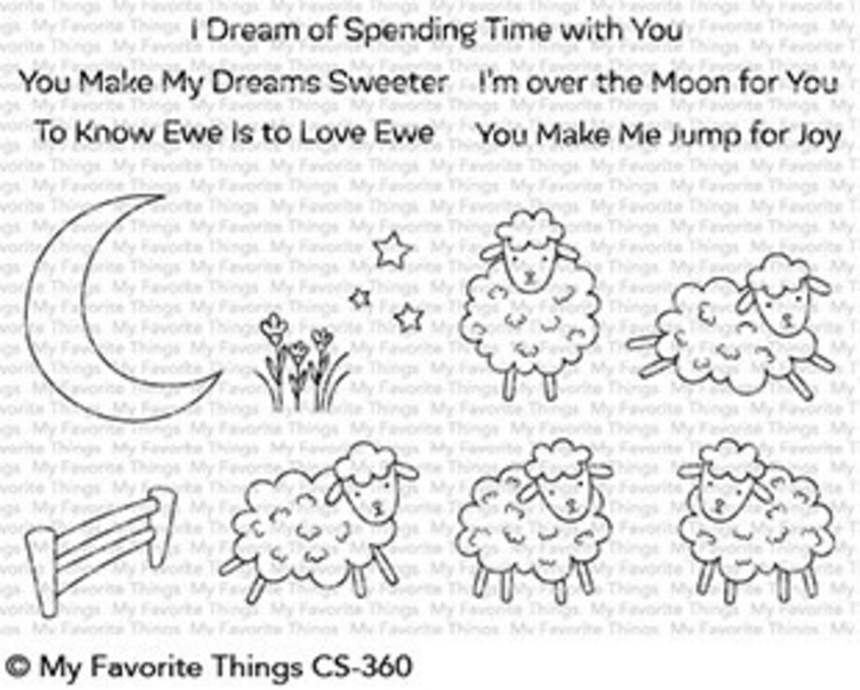 My Favorite Things Die-Namics Over the Moon for Ewe (MFT-1440) My Favorite Things Die-Namics Over the Moon for Ewe (MFT-1440)