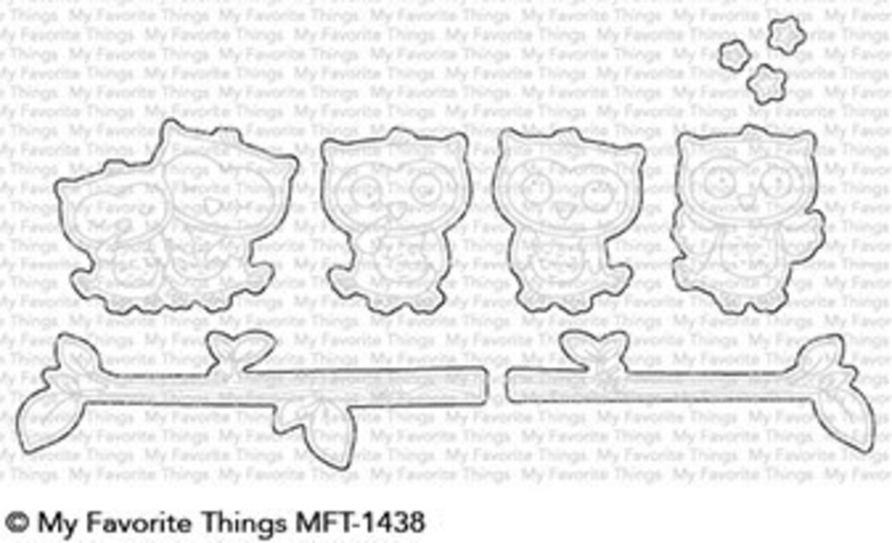 My Favorite Things Forever and Owlways Clear Stamps (CS-359)