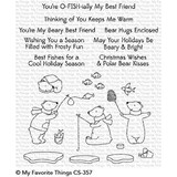 My Favorite Things Beary Best Friends Clear Stamps (CS-357)
