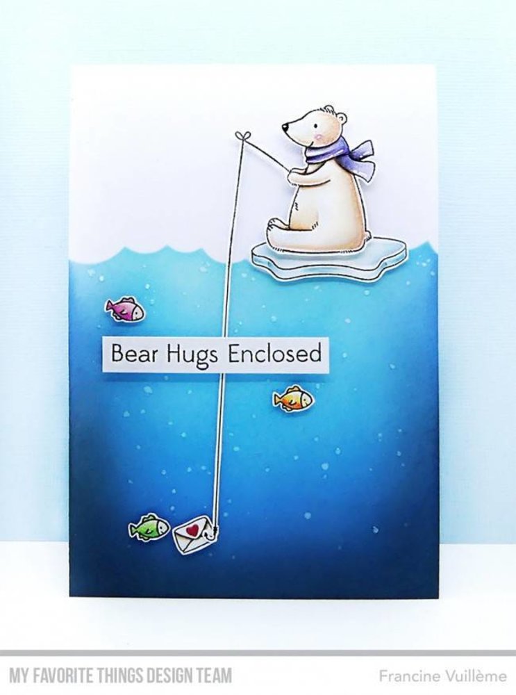 My Favorite Things Beary Best Friends Clear Stamps (CS-357)