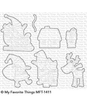 My Favorite Things Die-Namics Here Comes Santa Claus (MFT-1411) My Favorite Things Die-Namics Here Comes Santa Claus (MFT-1411)