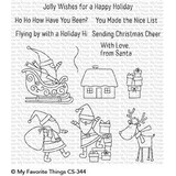 My Favorite Things Here Comes Santa Claus Clear Stamps (CS-344)