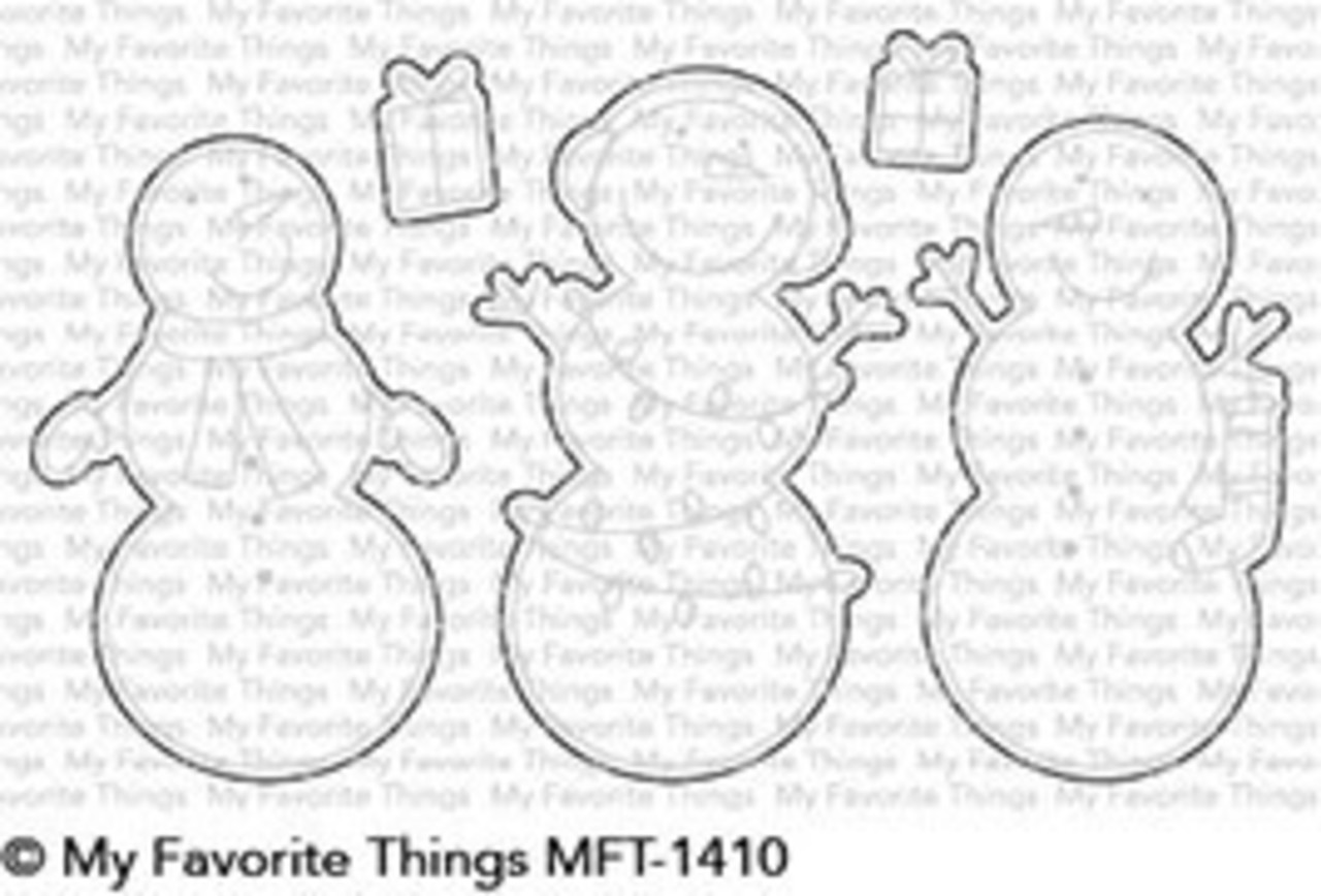 My Favorite Things Die-Namics Frosty Friends (MFT-1410)