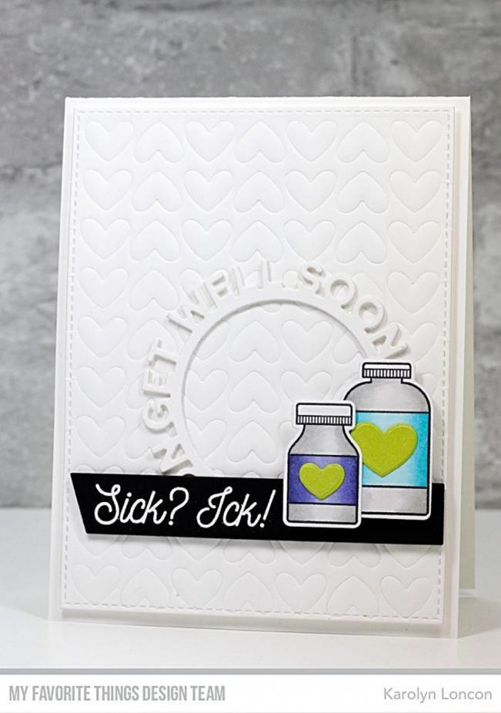 My Favorite Things Die-Namics Get Well Soon Circle Frame (MFT-1418) My Favorite Things Die-Namics Get Well Soon Circle Frame (MFT-1418)