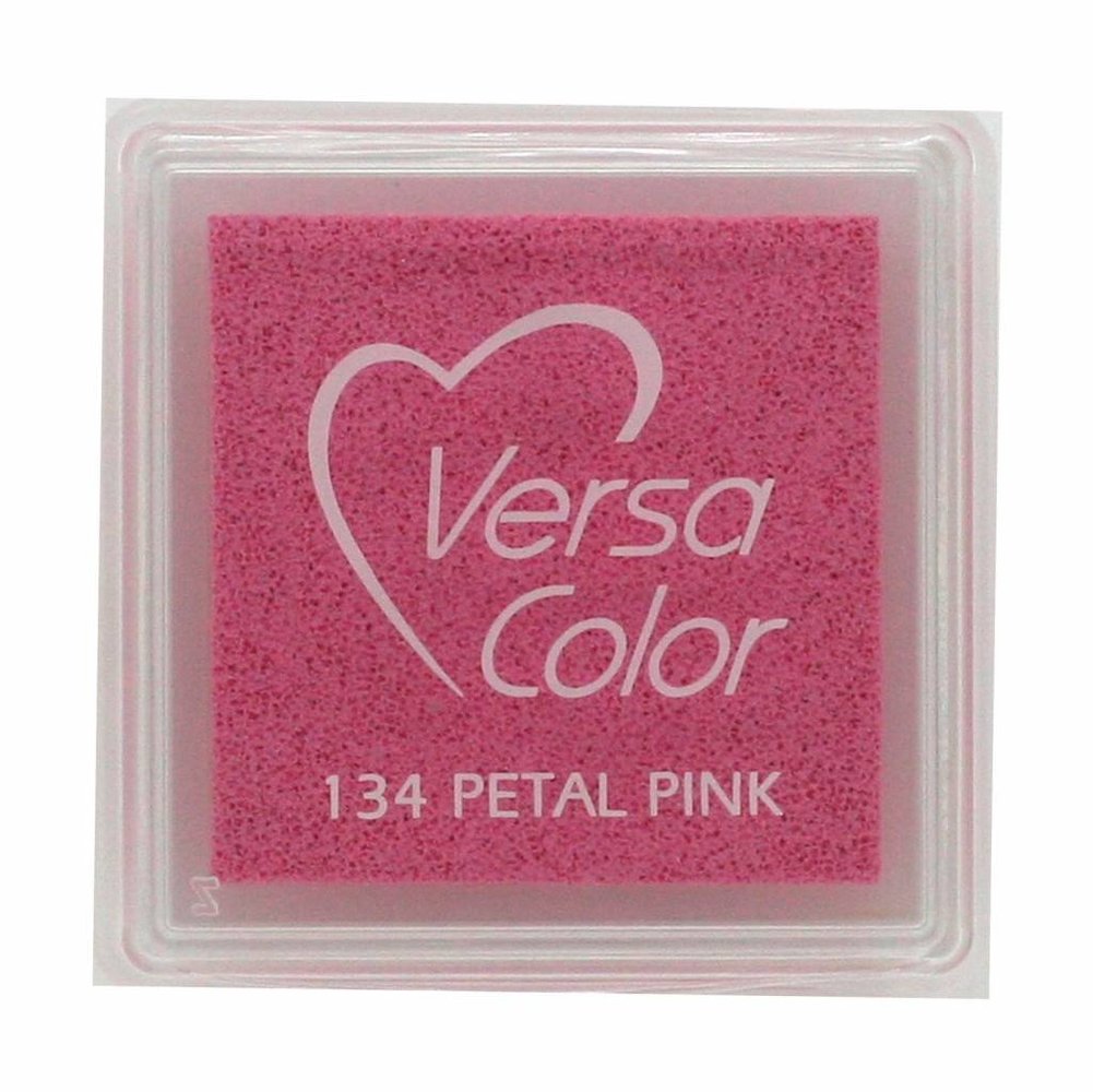 Tsukineko VersaColor 1 Inch Cube Ink Pad Petal Pink (VS-134)