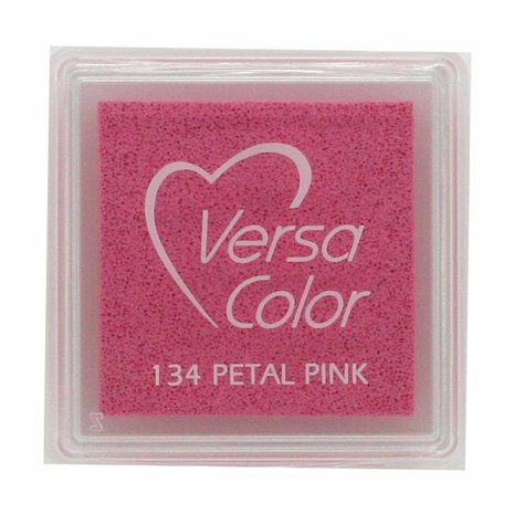 Tsukineko VersaColor 1 Inch Cube Ink Pad Petal Pink (VS-134)
