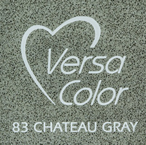 Tsukineko VersaColor 1 Inch Cube Ink Pad Chateau Grey (VS-83)