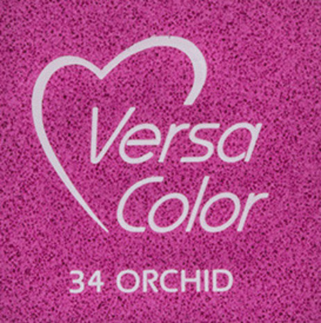 Tsukineko VersaColor 1 Inch Cube Ink Pad Orchid (VS-34)