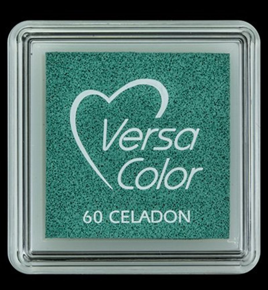 Tsukineko VersaColor 1 Inch Cube Ink Pad Celadon (VS-60)