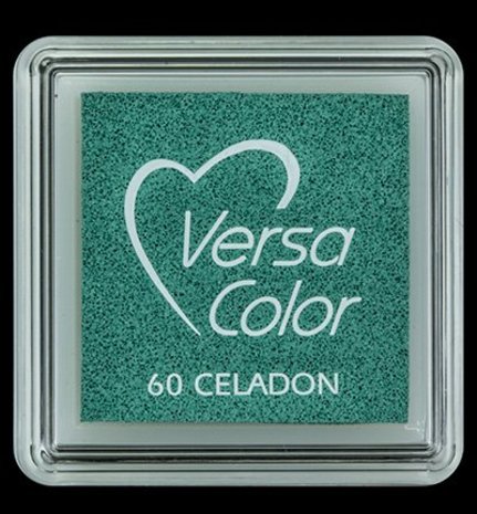 Tsukineko VersaColor 1 Inch Cube Ink Pad Celadon (VS-60)
