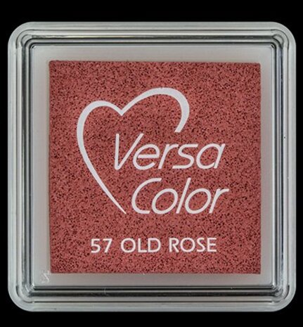 Tsukineko VersaColor 1 Inch Cube Ink Pad Old Rose (VS-57) Tsukineko VersaColor 1 Inch Cube Ink Pad Old Rose (VS-57)