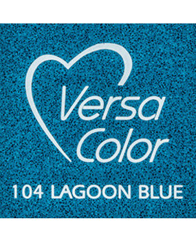 Tsukineko VersaColor 1 Inch Cube Ink Pad Lagoon Blue (VS-104) Tsukineko VersaColor 1 Inch Cube Ink Pad Lagoon Blue (VS-104)