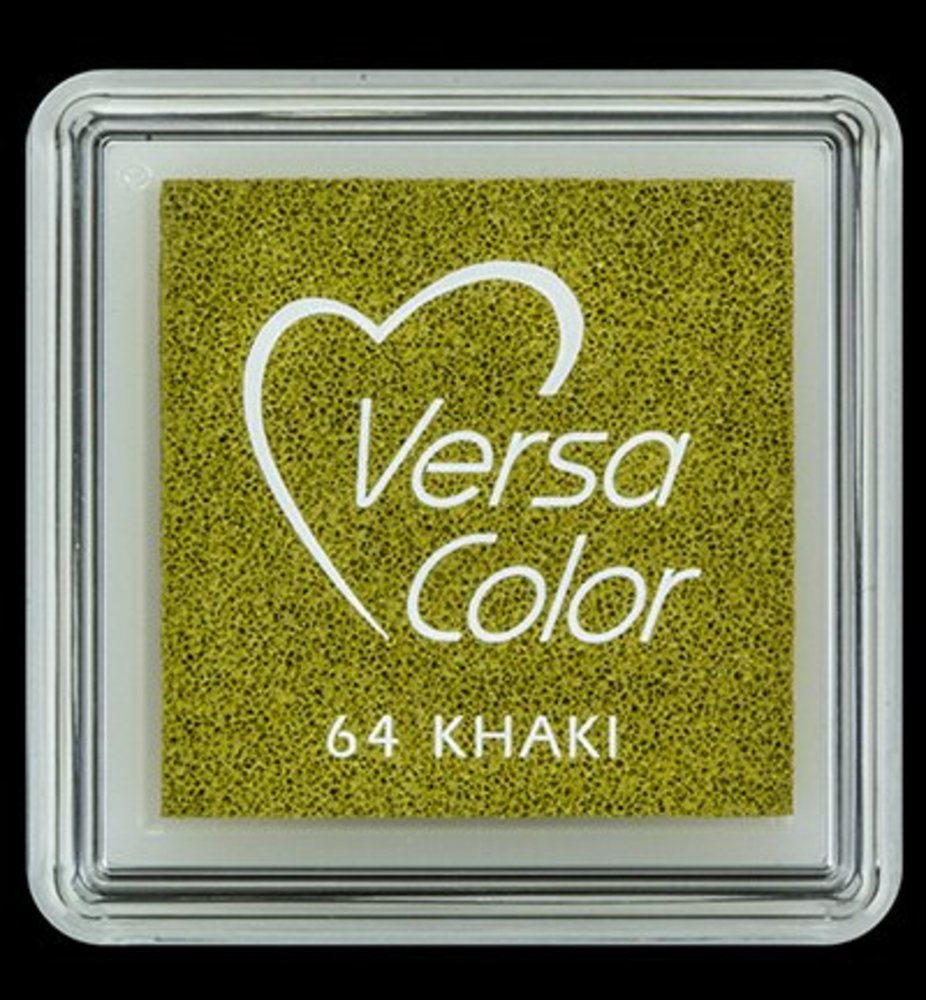 Tsukineko VersaColor 1 Inch Cube Ink Pad Khaki (VS-164)