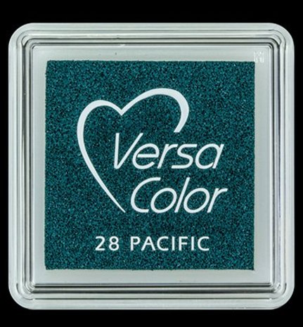 Tsukineko VersaColor 1 Inch Cube Ink Pad Pacific (VS-28) Tsukineko VersaColor 1 Inch Cube Ink Pad Pacific (VS-28)