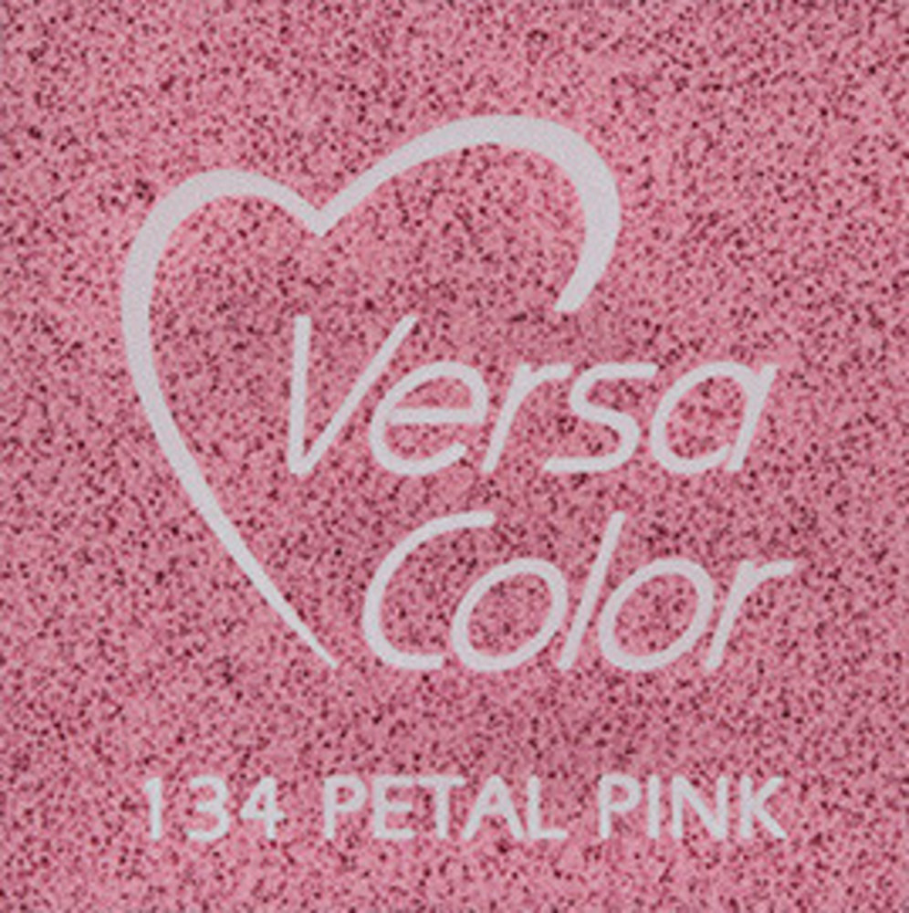 Tsukineko VersaColor 1 Inch Cube Ink Pad Petal Pink (VS-134)