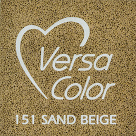 Tsukineko VersaColor 1 Inch Cube Ink Pad Sand Beige (VS-151)