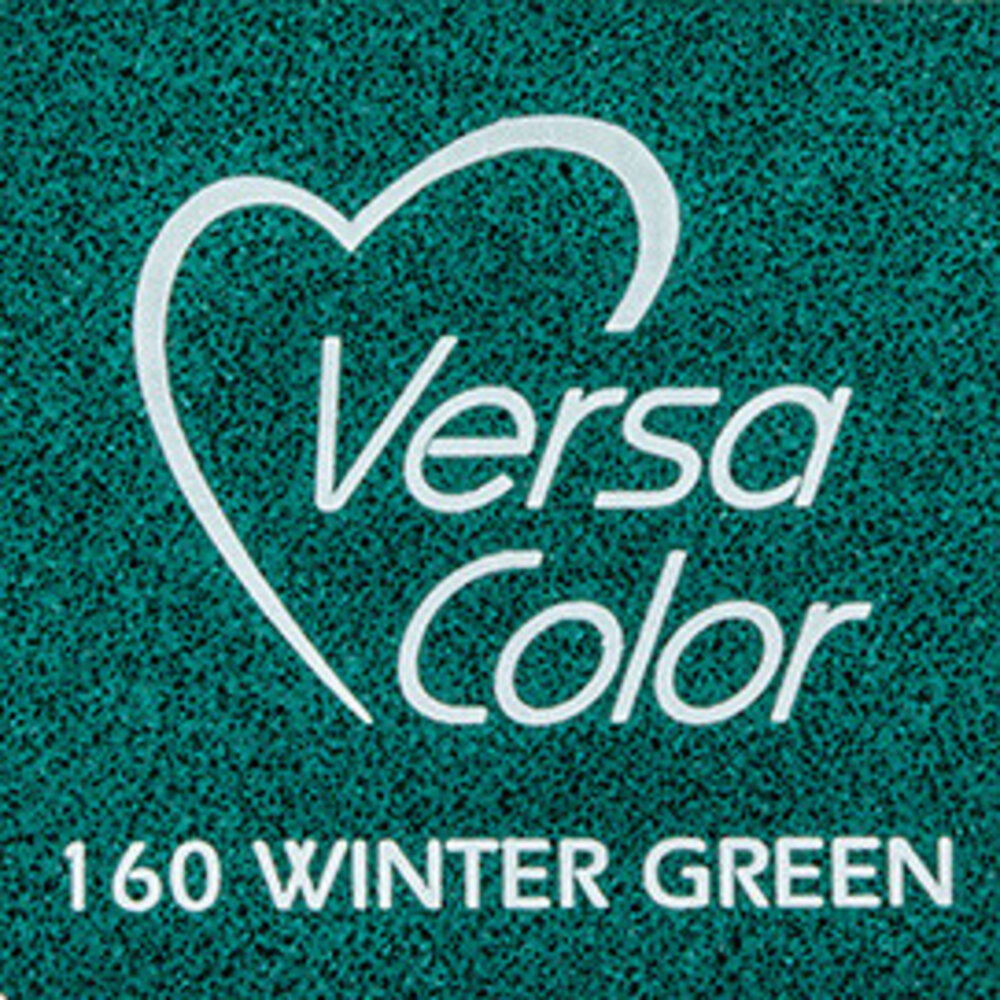 Tsukineko VersaColor 1 Inch Cube Ink Pad Winter Green (VS-160) Tsukineko VersaColor 1 Inch Cube Ink Pad Winter Green (VS-160)