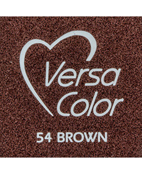 Tsukineko VersaColor 1 Inch Cube Ink Pad Brown (VS-54)