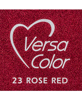 Tsukineko VersaColor 1 Inch Cube Ink Pad Rose Red (VS-23)