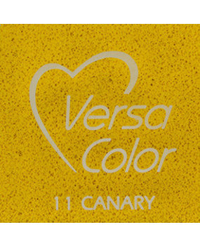Tsukineko VersaColor 1 Inch Cube Ink Pad Canary (VS-11)