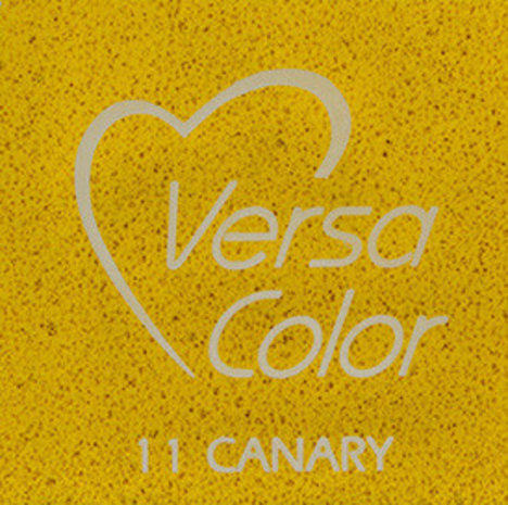 Tsukineko VersaColor 1 Inch Cube Ink Pad Canary (VS-11)