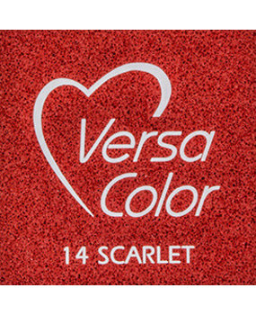 Tsukineko VersaColor 1 Inch Cube Ink Pad Scarlet (VS-14) Tsukineko VersaColor 1 Inch Cube Ink Pad Scarlet (VS-14)