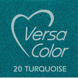 Tsukineko VersaColor 1 Inch Cube Ink Pad Turquoise (VS-20)