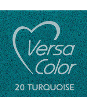 Tsukineko VersaColor 1 Inch Cube Ink Pad Turquoise (VS-20) Tsukineko VersaColor 1 Inch Cube Ink Pad Turquoise (VS-20)