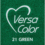 Tsukineko VersaColor 1 Inch Cube Ink Pad Green (VS-21)