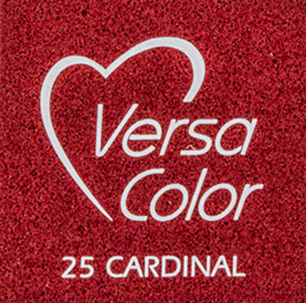 Tsukineko VersaColor 1 Inch Cube Ink Pad Cardinal (VS-25) Tsukineko VersaColor 1 Inch Cube Ink Pad Cardinal (VS-25)