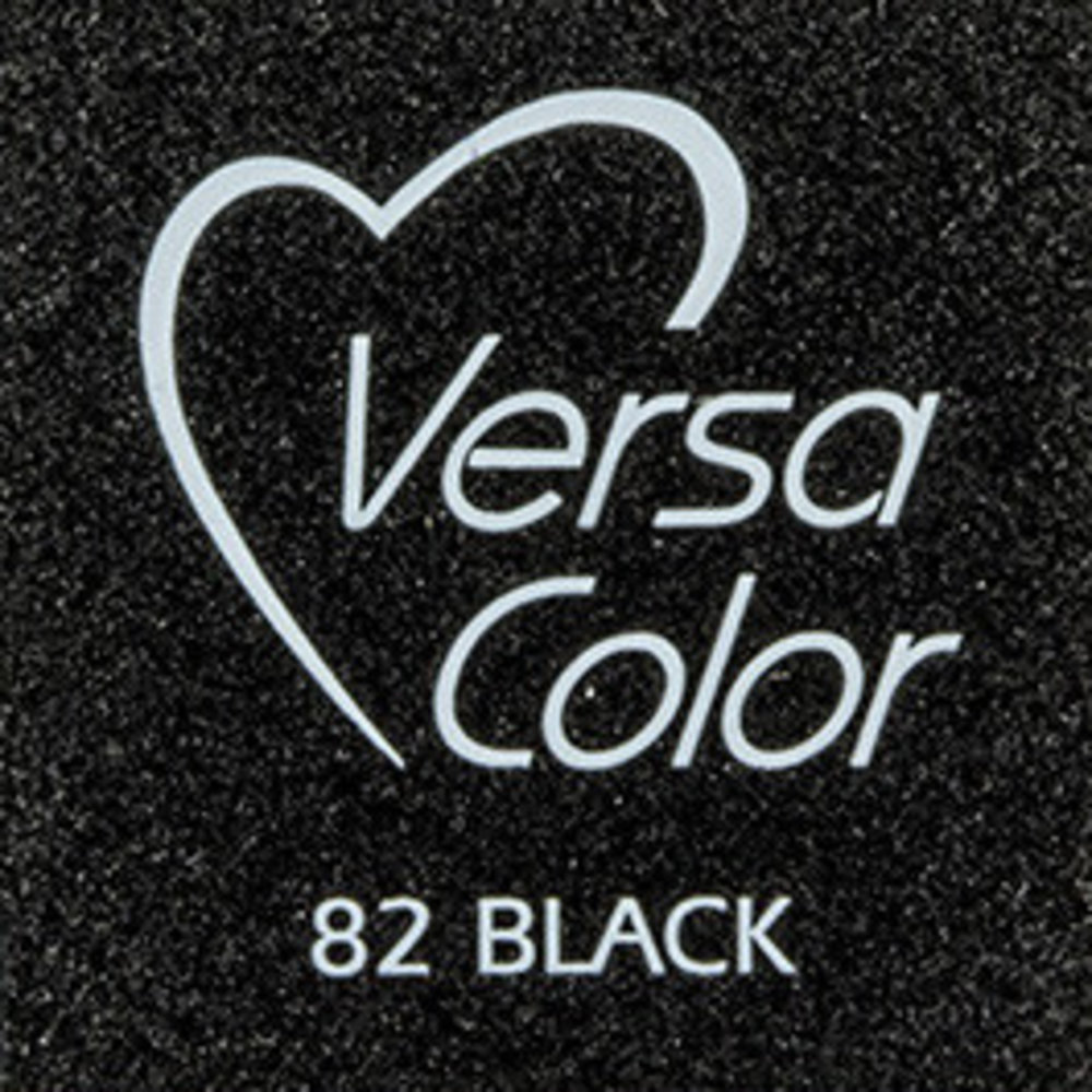 Tsukineko VersaColor 1 Inch Cube Ink Pad Black (VS-82) Tsukineko VersaColor 1 Inch Cube Ink Pad Black (VS-82)