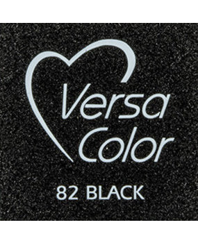 Tsukineko VersaColor 1 Inch Cube Ink Pad Black (VS-82) Tsukineko VersaColor 1 Inch Cube Ink Pad Black (VS-82)